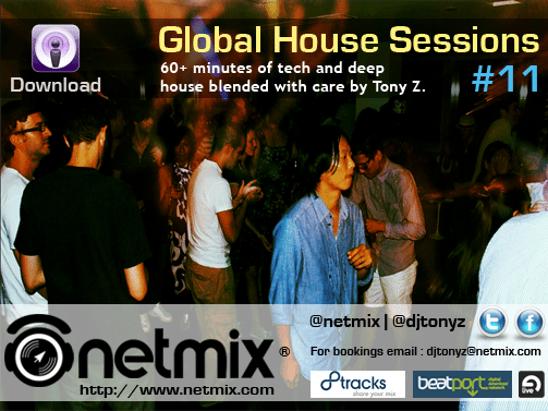 Netmix Global House Sessions Podcast Flyer for Episode 11