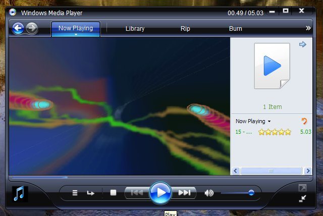 Image of Windows Media Player 11