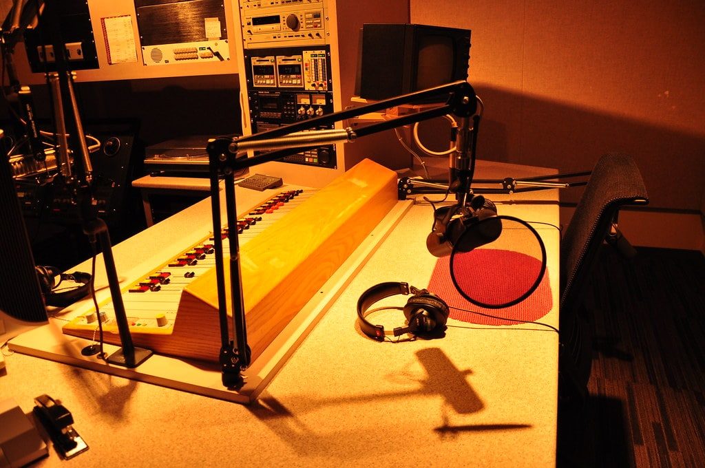 Image of Chicago Public Radio Studio