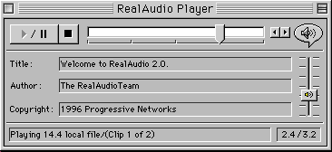Image of Real Player 2.0 (1996)