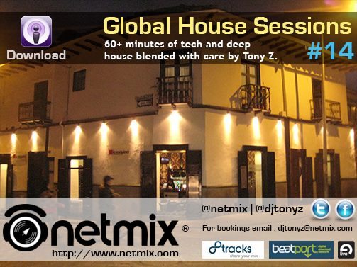 Netmix Global House Sessions Podcast Episode 13 Graphic