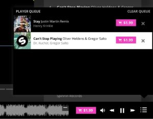 pro.beatport.com screenshot of playlist tool